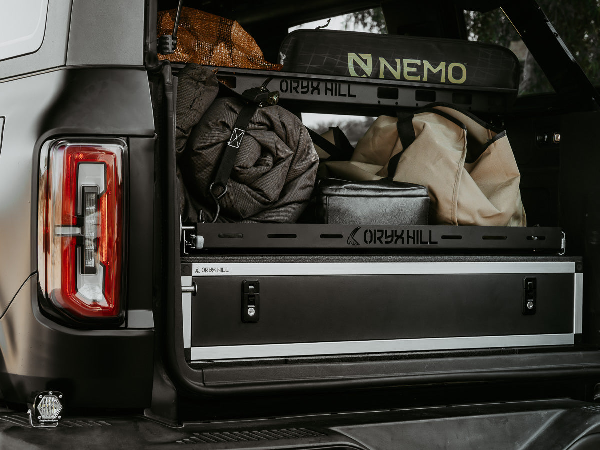Jeep Wrangler JLU 2018+ Full Low Profile Drawer